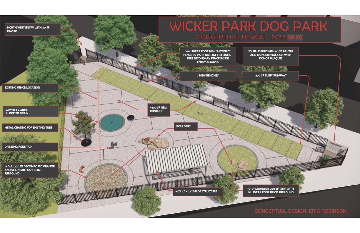 Wicker Bark Park Wins Aldermanic Funding!