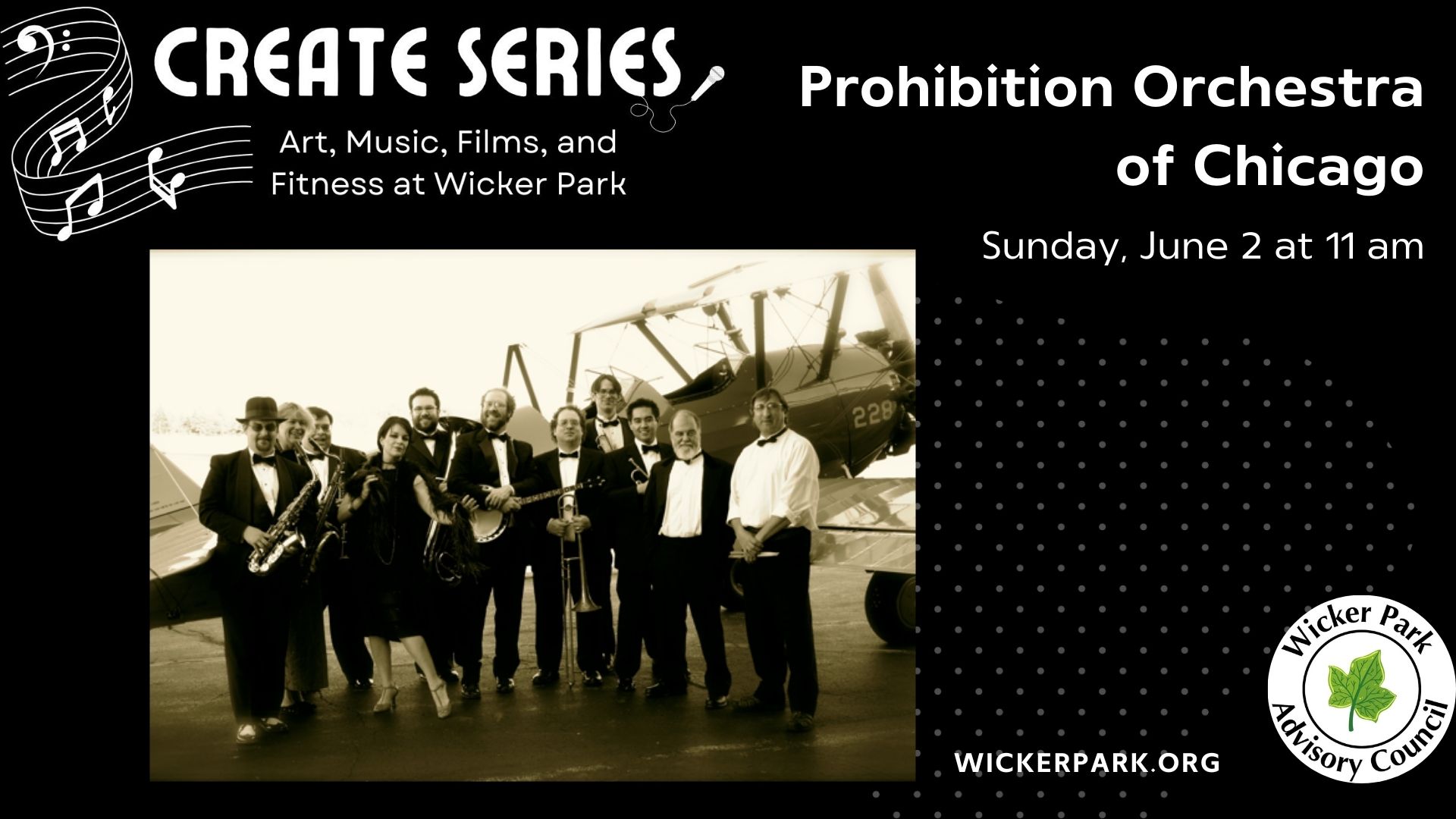 Concert: Prohibition Orchestra of Chicago – Wicker Park Advisory 